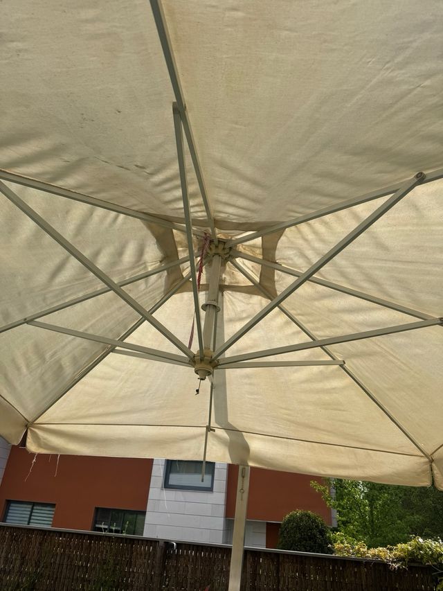 SCOLARO - Sombrilla terraza 330 x 330 aluminio
