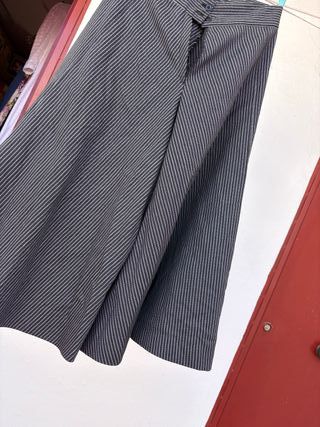 Falda pantalón de rayas camperas