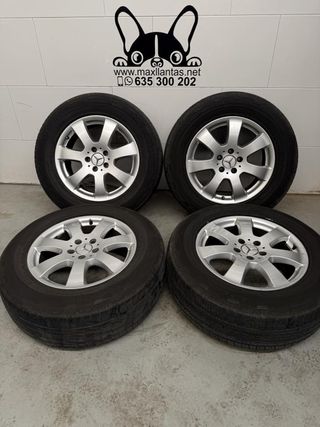 Juego llantas 17 pulgadas 5x112 Original Mercedes 