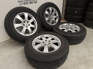 Juego llantas 17 pulgadas 5x112 Original Mercedes 