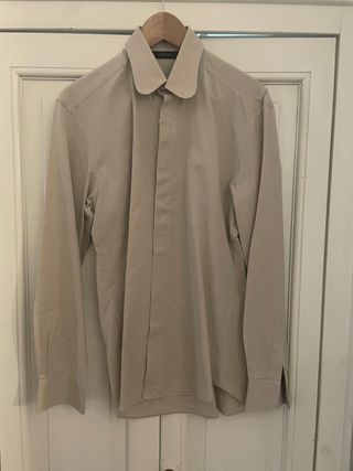 Camicia beige Ciron uomo,in corone operato
