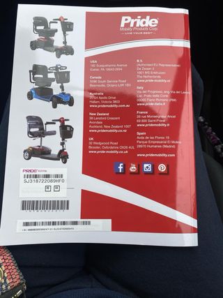 Moto electrica de movilidad reducida