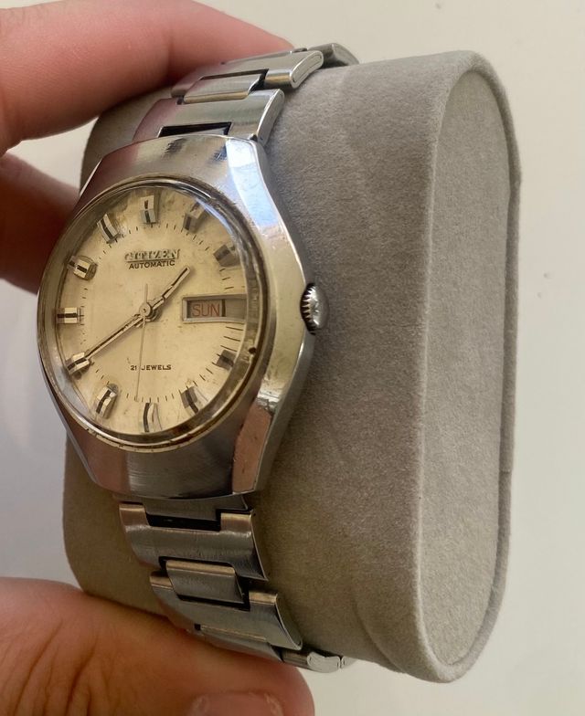 Reloj Citizen Automatico 21 joyas
