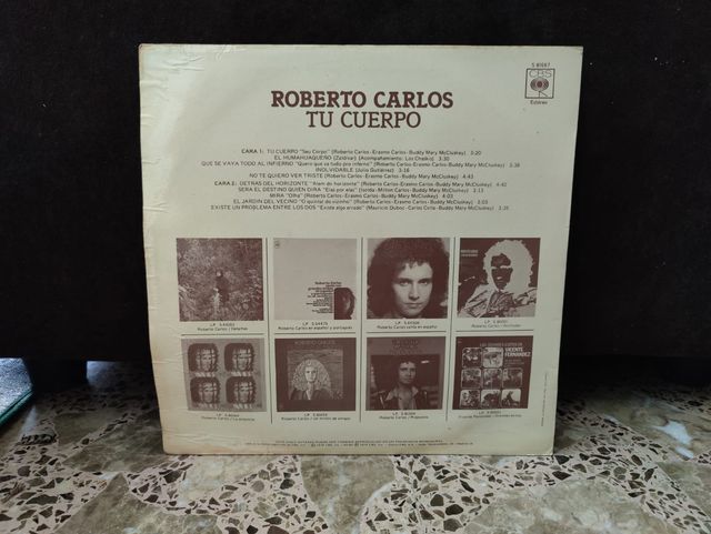 Vinilo Roberto Carlos - Tu Cuerpo