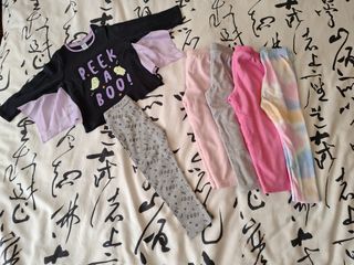 Lote 3 pijamas invierno niña 2-3 años + regalo
