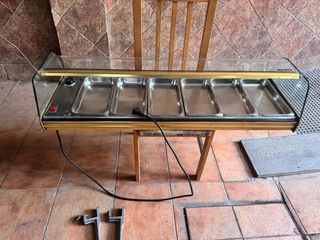 Calentador de tapas de cristal