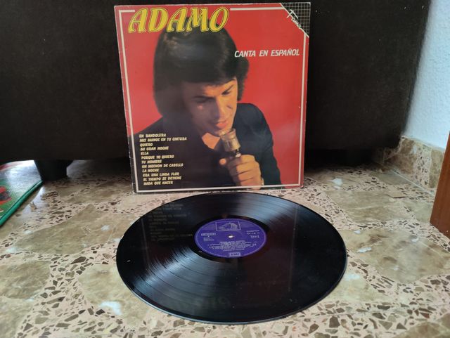Vinilo Adamo - Canta en español