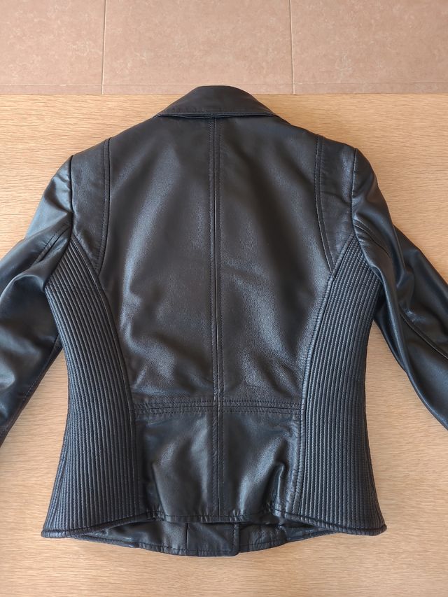 Chaqueta de piel Morgan de toi de tipo motero