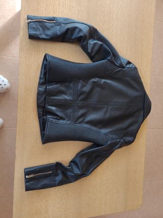 Chaqueta de piel Morgan de toi de tipo motero