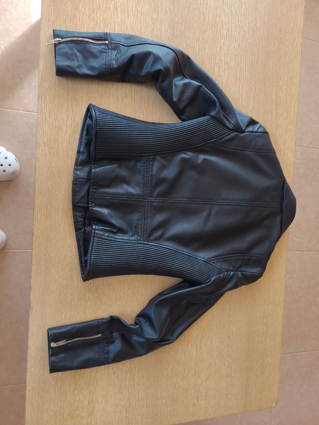 Chaqueta de piel Morgan de toi de tipo motero