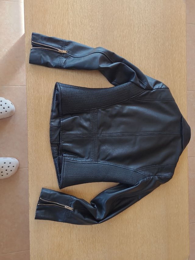 Chaqueta de piel Morgan de toi de tipo motero