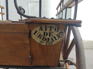 CARRO DE CABALLOS ANTIGUO - 1 SIGLO DE HISTORIA.