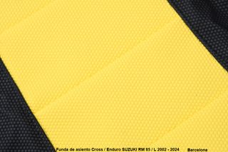 Funda de asiento SUZUKI RM 85 / L 2002 - 2024