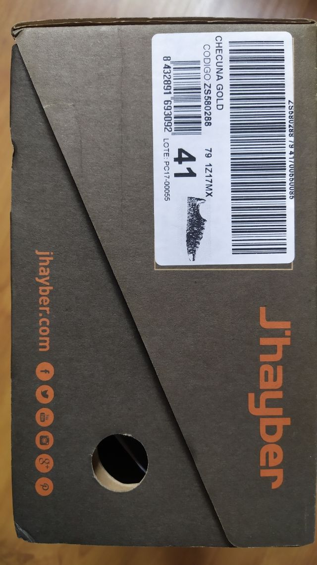 Zapatillas purpurina doradas J'haiber