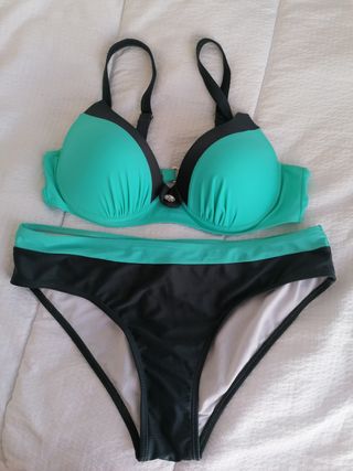 Bikini Teal y Turquesa