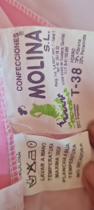 VESTIDO FALDA FLAMENCA GITANA FERIA