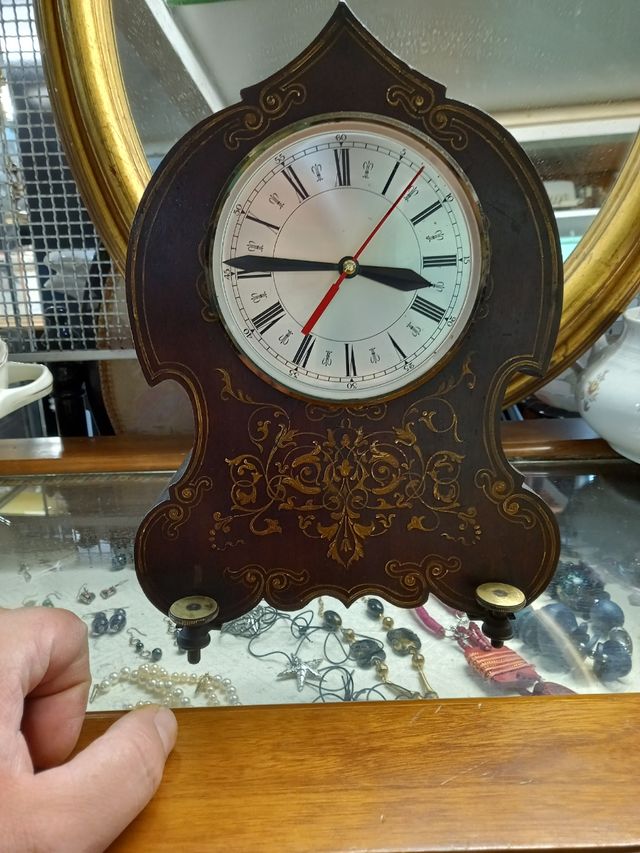 Orologio Vintage da Tavolo con Pendolo – Eleganza