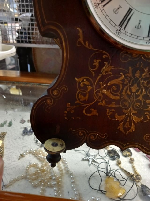 Orologio Vintage da Tavolo con Pendolo – Eleganza