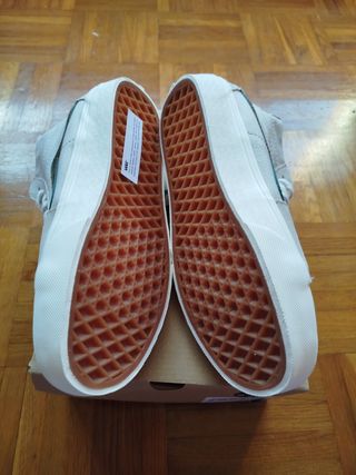 Vans SK8-Hi Tapered - Beige/Verde - 5.5