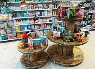 MESAS BOBINAS CARRETE MADERA CABLE CHILLPALET