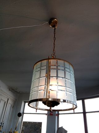 Lampara de techo antigua