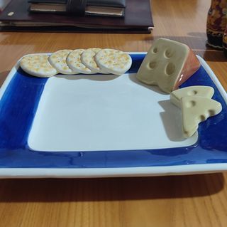 Vassoio Ceramica Dipinto a Mano