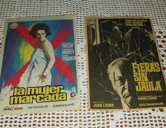 Un sacco di locandine di film d'epoca