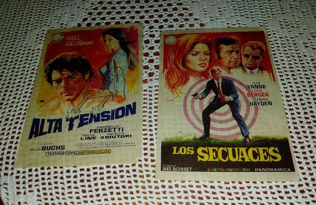 Un sacco di locandine di film d'epoca