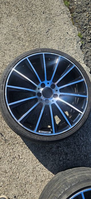 Llantas Mercedes AMG 5x112 en 19" doble medida.