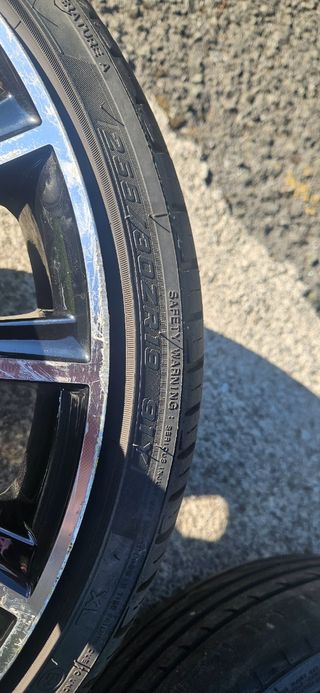 Llantas Mercedes AMG 5x112 en 19" doble medida.