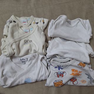 6 body cotone 0-1 mese 50cm