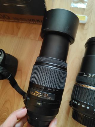 Nikon d3100 más objetivos afs