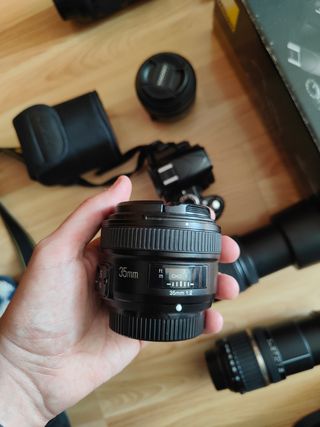 Nikon d3100 más objetivos afs