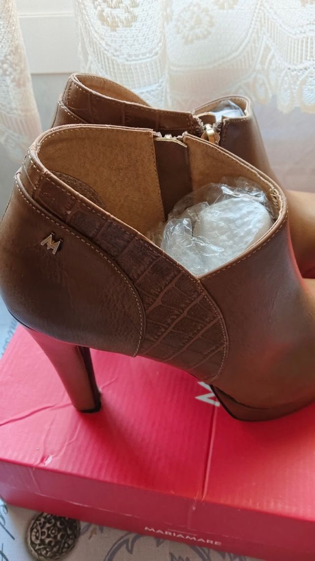 Botines Marrón Maria Mare - Talla 39