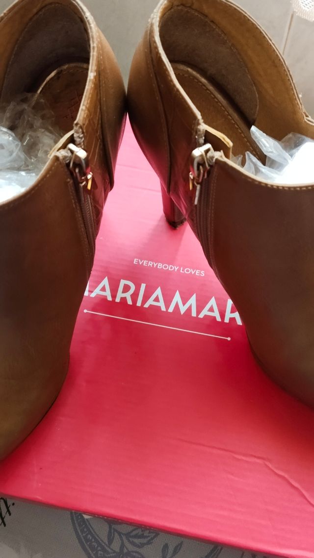 Botines Marrón Maria Mare - Talla 39