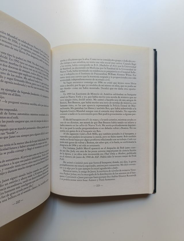 Isaac Asimov. Memorias.