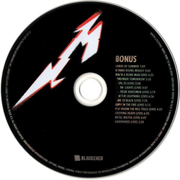 3xCD - Metallica – Hardwired...To Self-Destruct