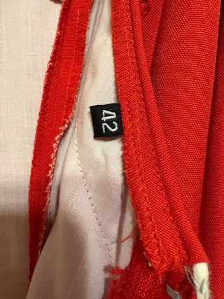 Traje de flamenca Micaela Villa talla 42 ajustado 