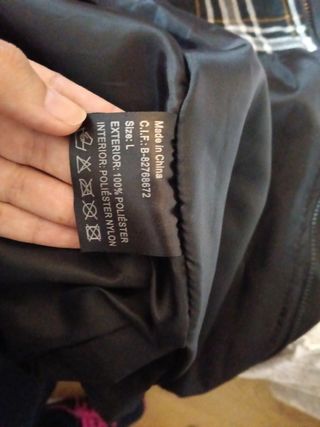 Chaqueta chubasquero