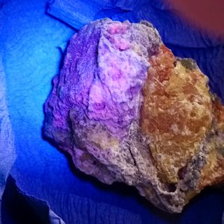 aragonite esagonale con zolfo talomone