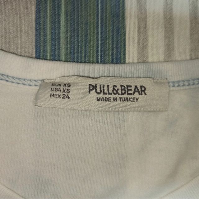 Crop top Tie Dye celeste