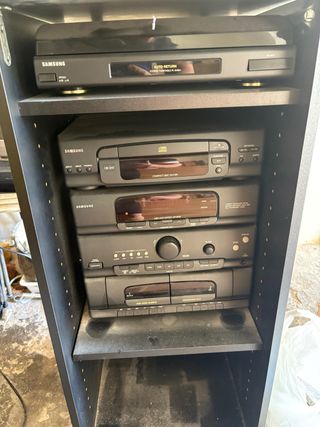 Minicadena Samsung + Radiocasete Magnak