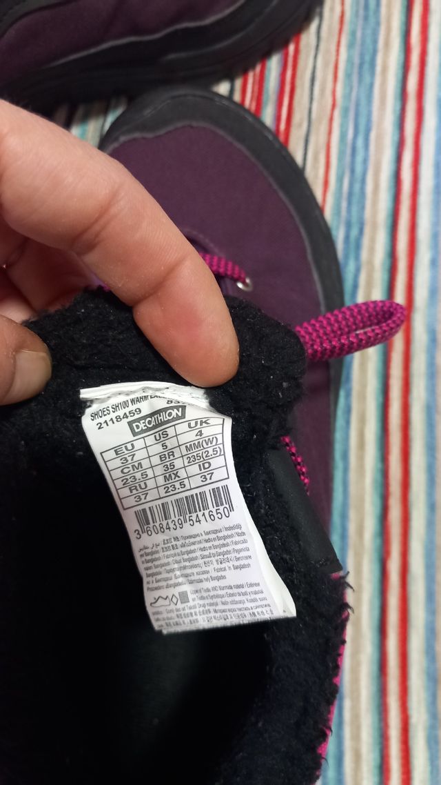 Botas montaña Decathlon 37