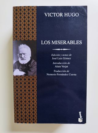 NOVELA LOS MISERABLES DE VÍCTOR HUGO