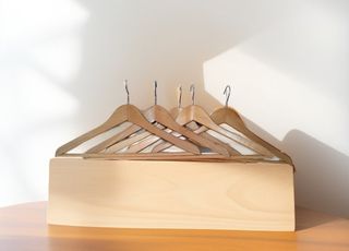 Grucce set di 5 in legno naturale