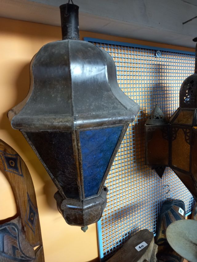 Lampada artigianato marocchino
