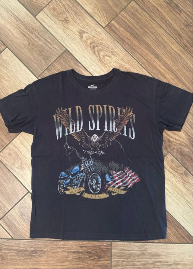 T-Shirt Hollister Aquila Moto USA