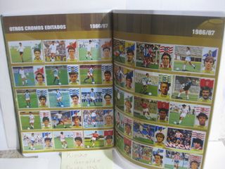 ALBUM DE CROMOS IMPRESOS LIGA ESTE 85 86 CON TODO