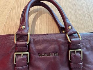 Bolso Bimba y Lola - color vino tinto, granate.