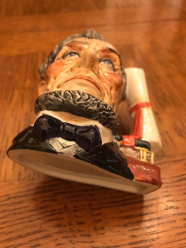 copa Jarra toby coleccionable Abraham Lincoln